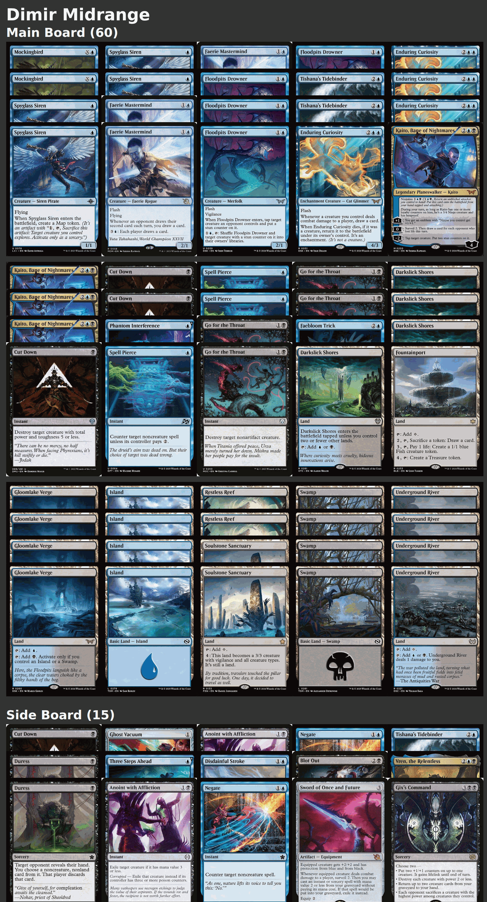 Dimir Midrange
