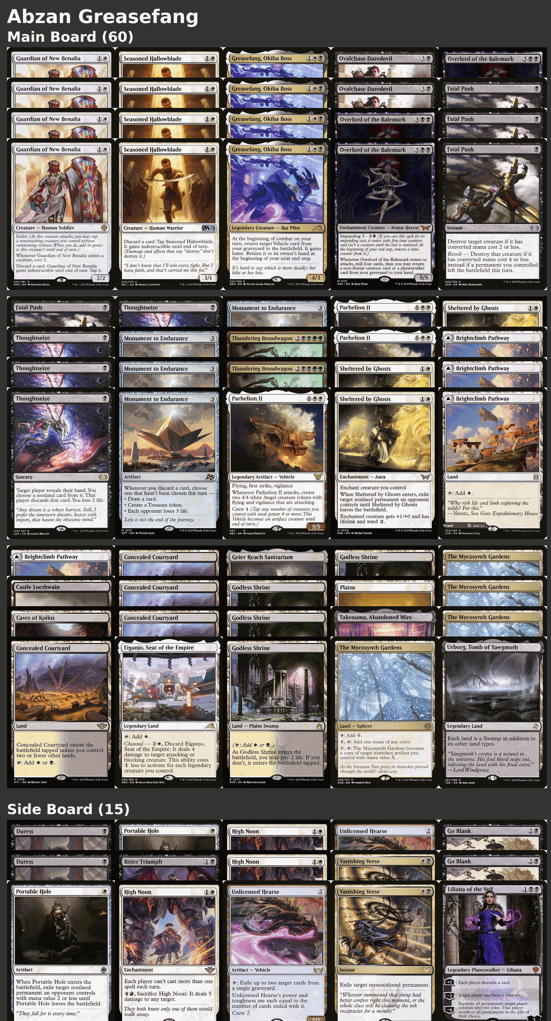 Abzan Greasefang