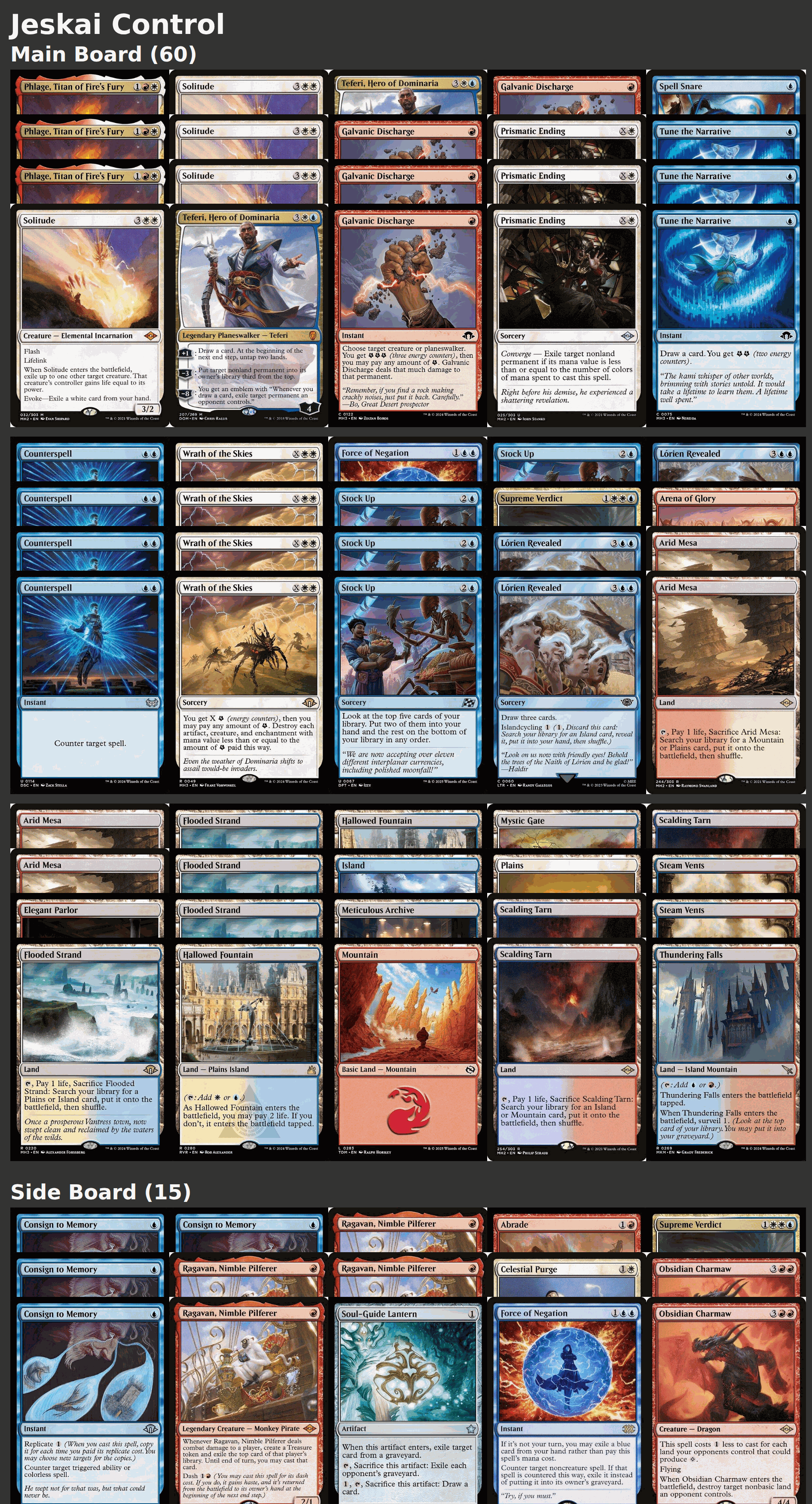 Jeskai Control