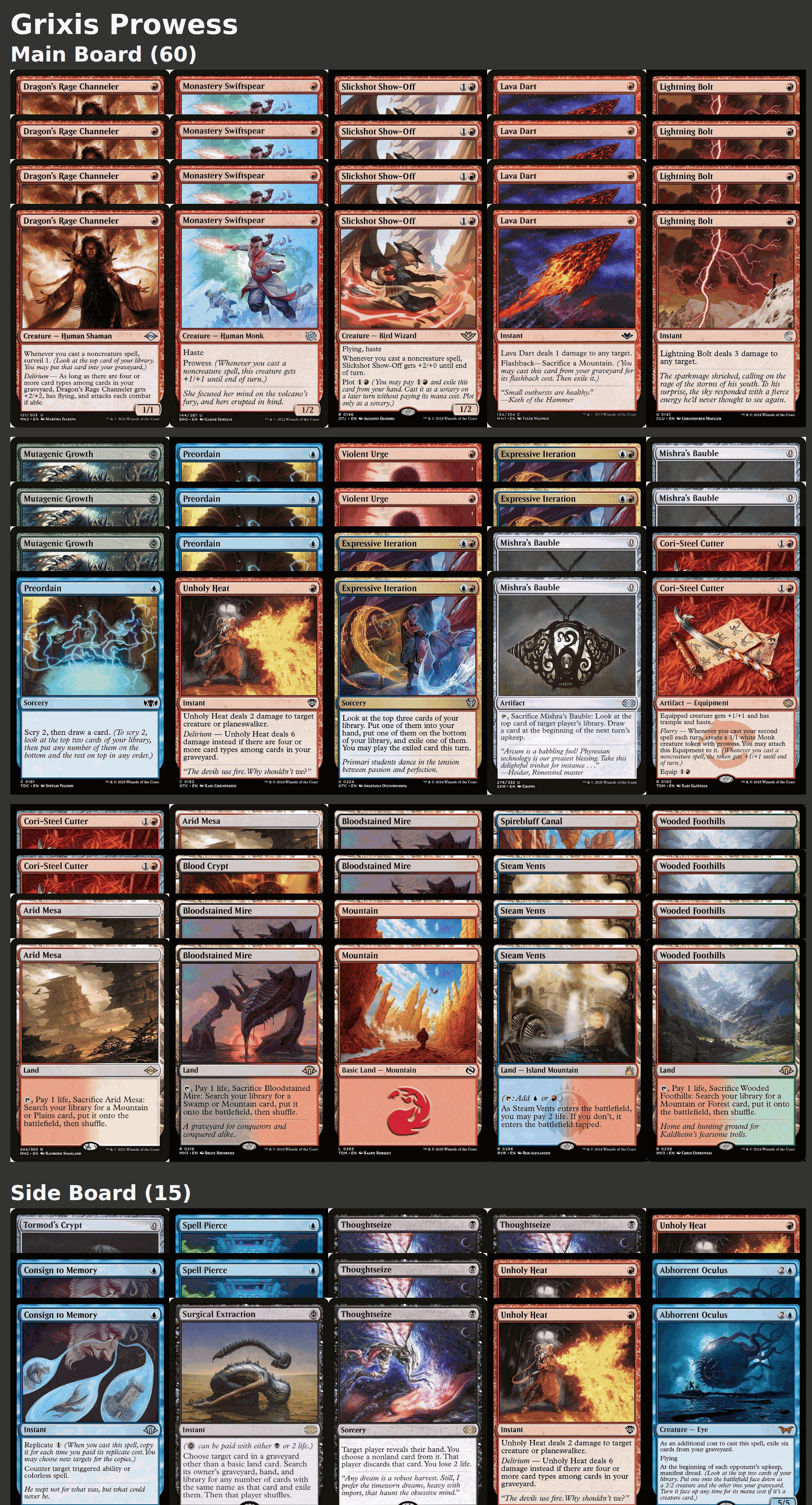 Grixis Prowess