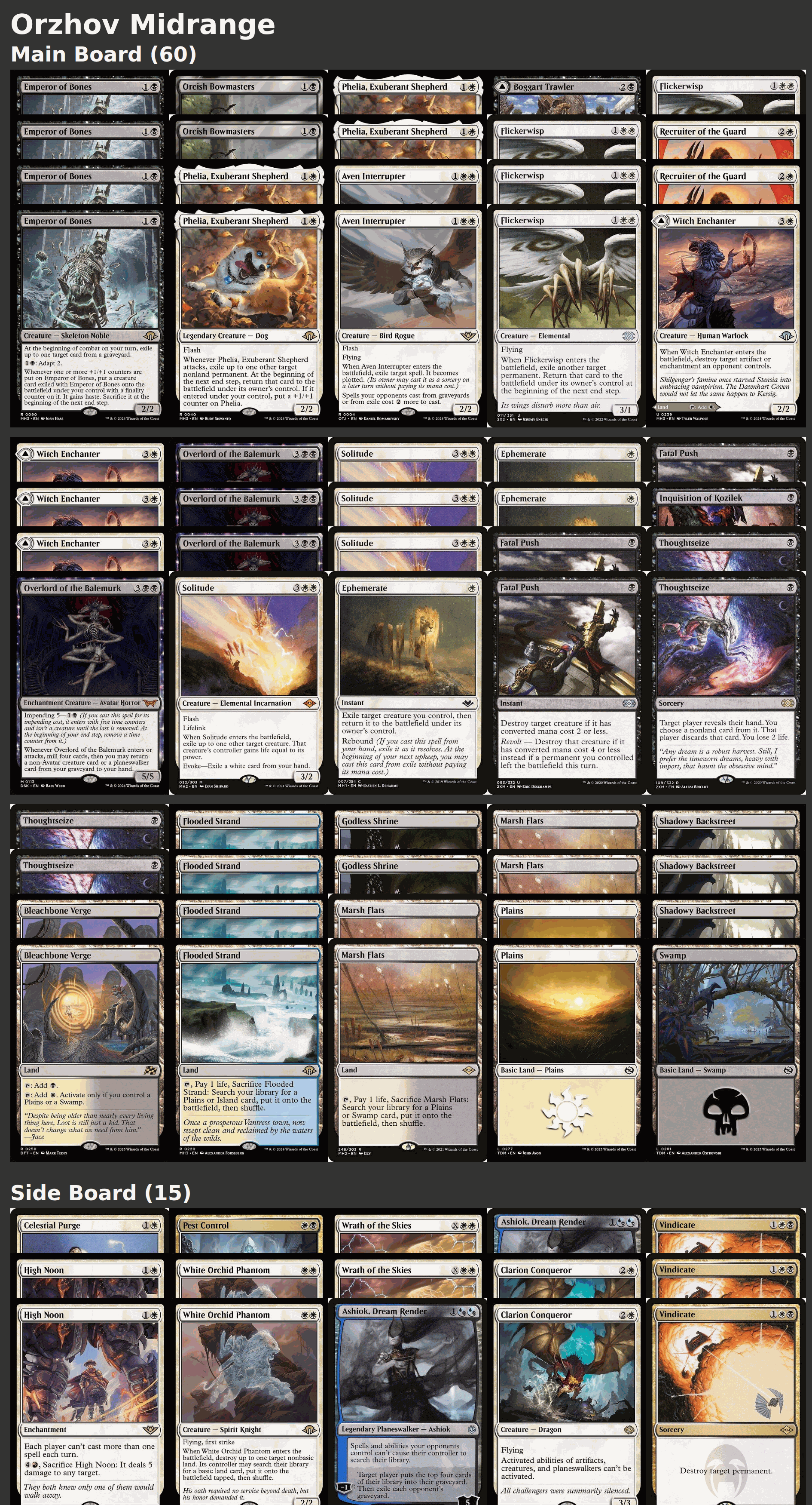 Orzhov Midrange