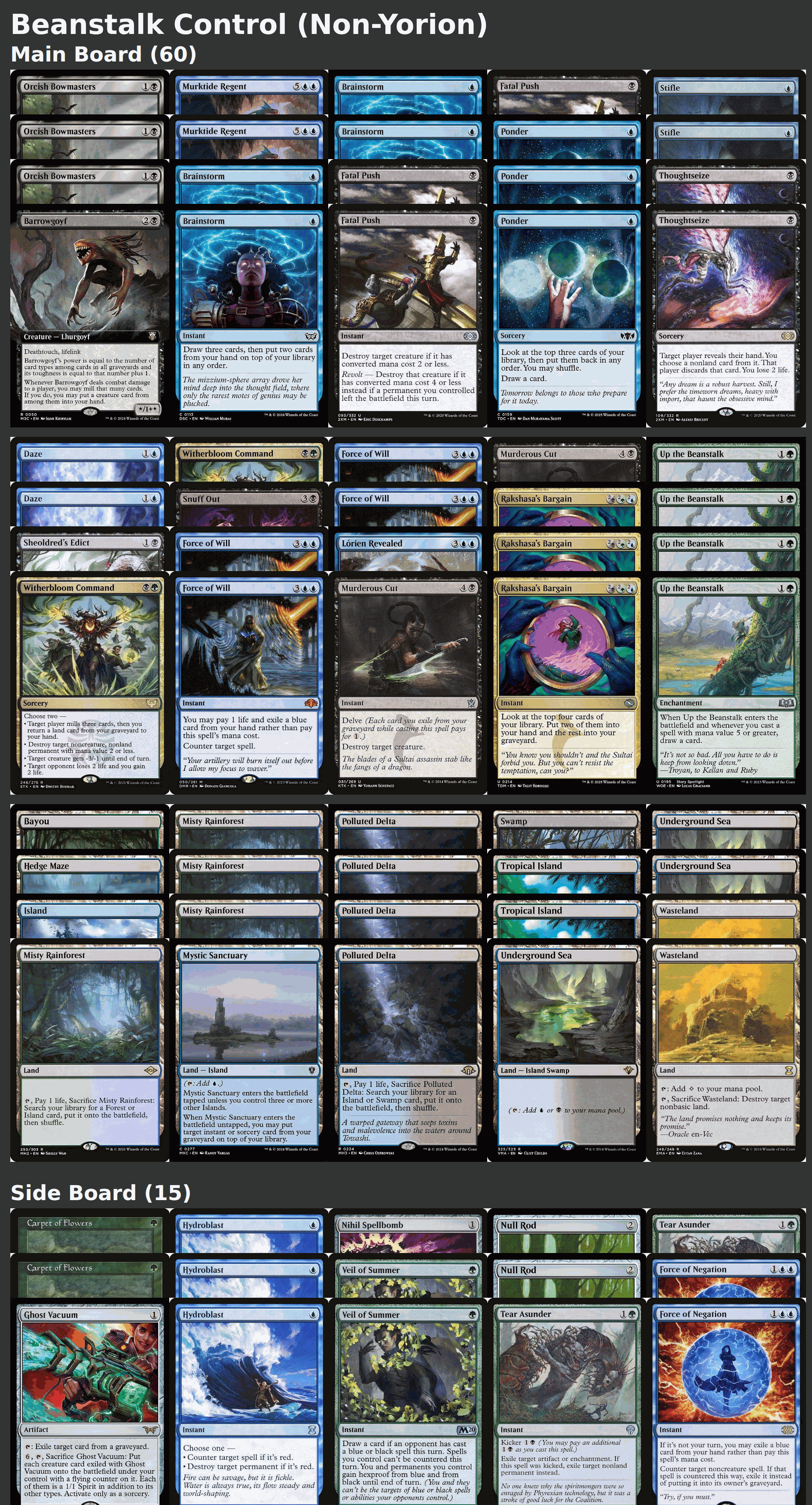 Beanstalk Control (Non-Yorion)