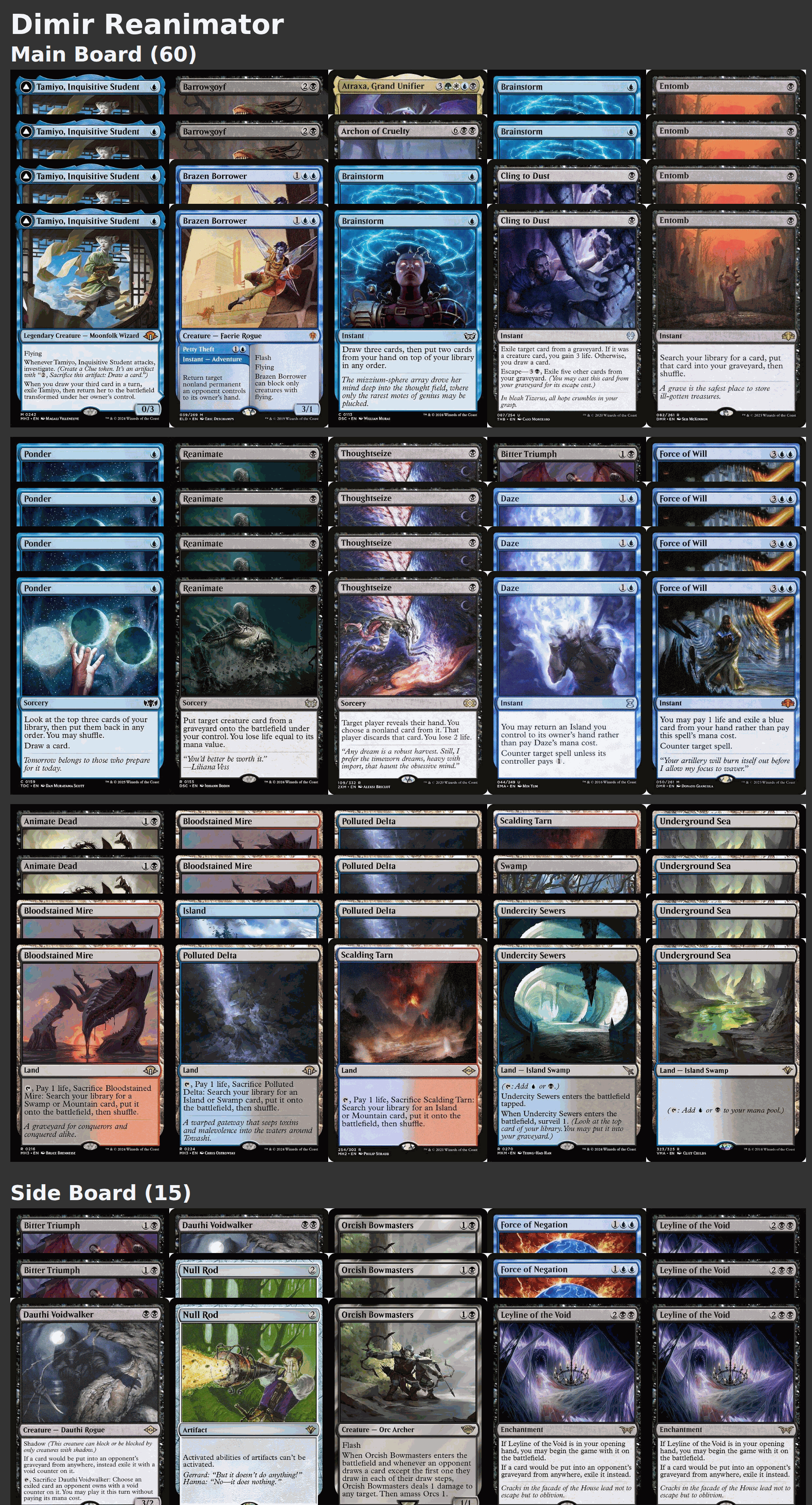 Dimir Reanimator