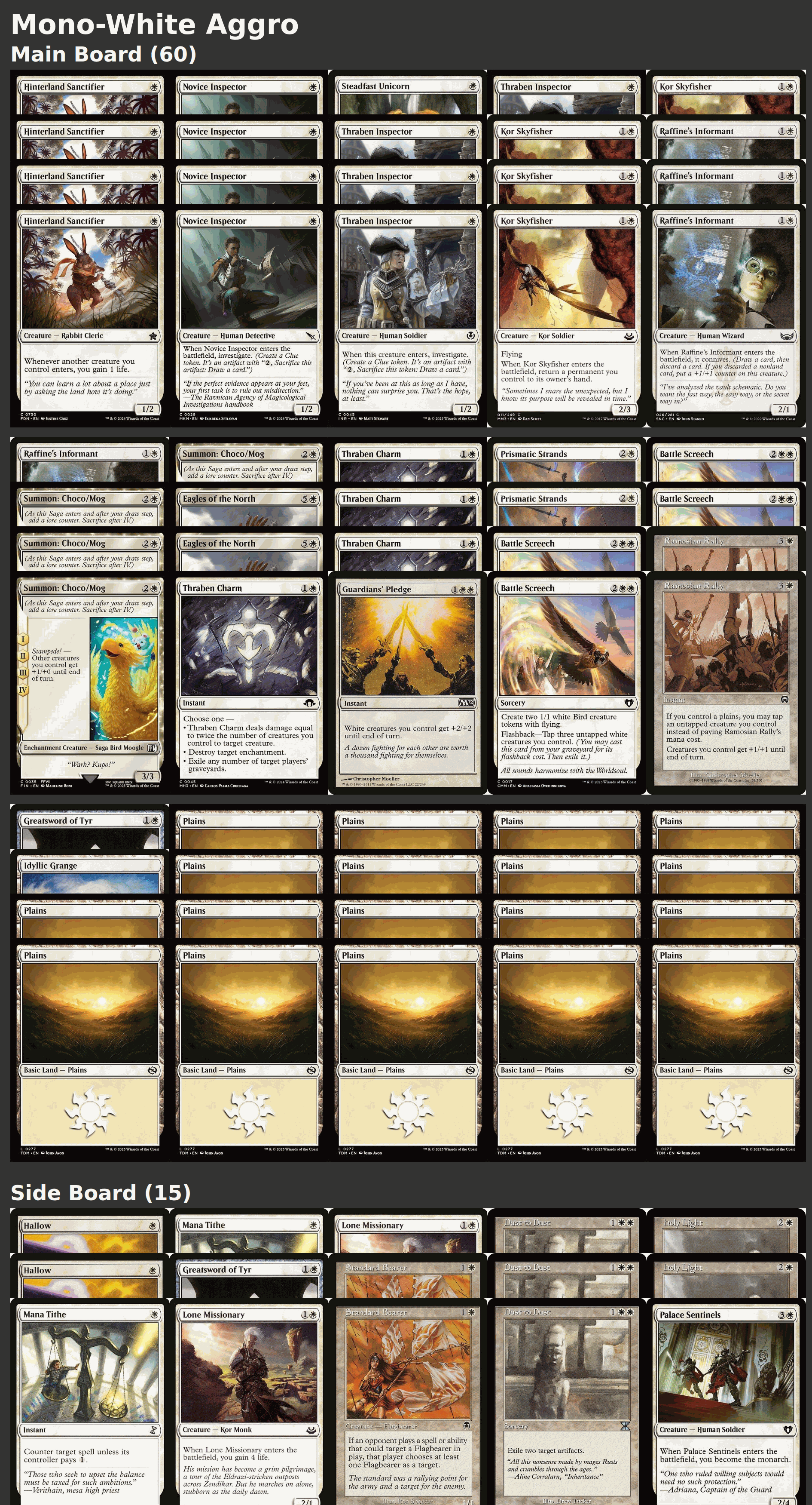 Mono-White Aggro