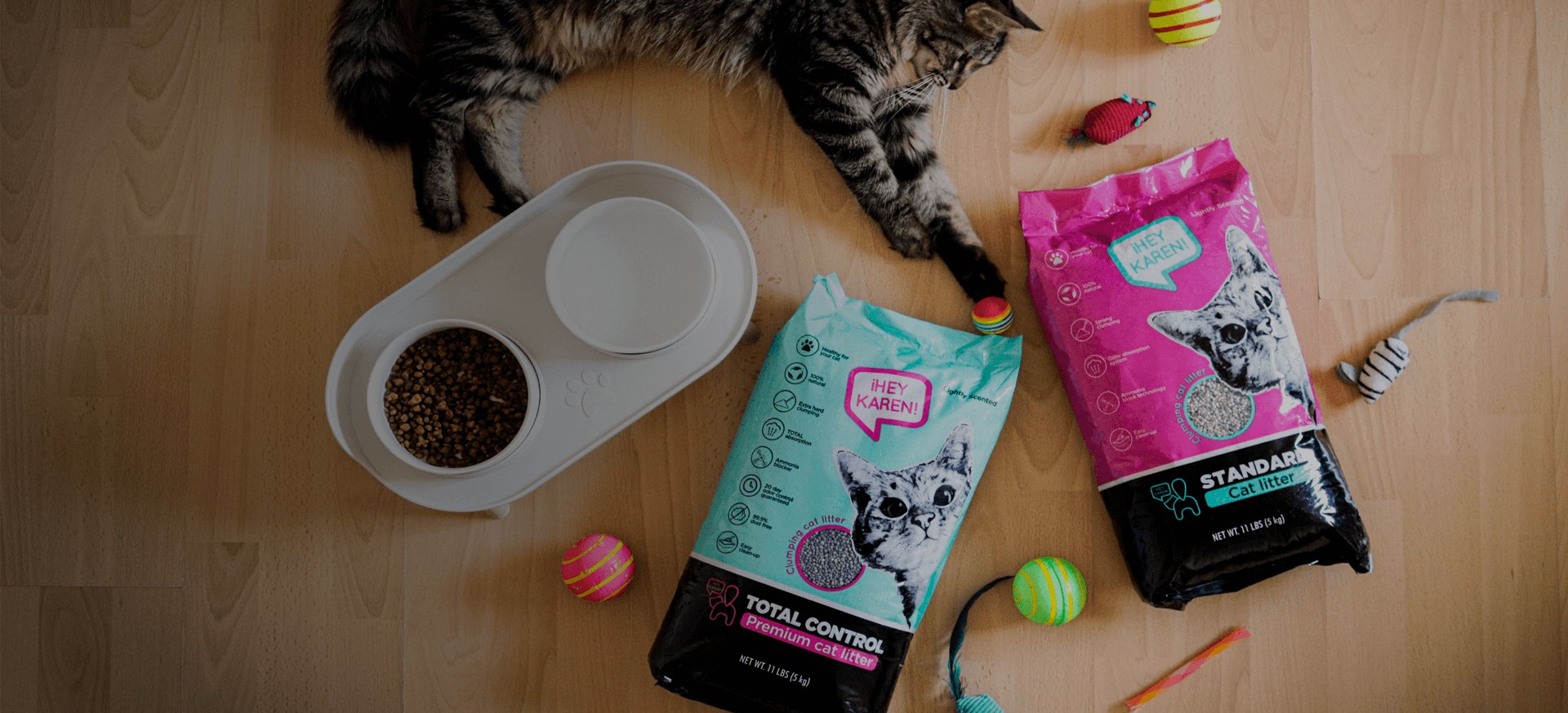 ¡Hey Karen! arena para gato Premium 5 kg ¡Hey Karen! Premium 5 kg