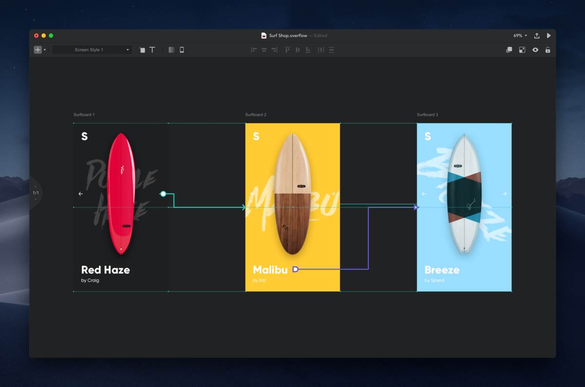 Designing user flows