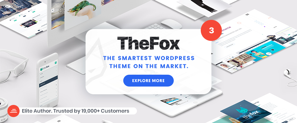 TheFox | Responsive Multi-Purpose WordPress Theme