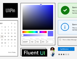 Try Fluent UI library: Coded and interactive prototypes