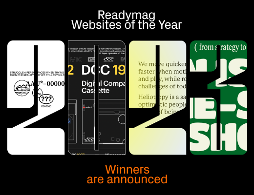 Readymag Websites of 2023: Check out designs that shape trends