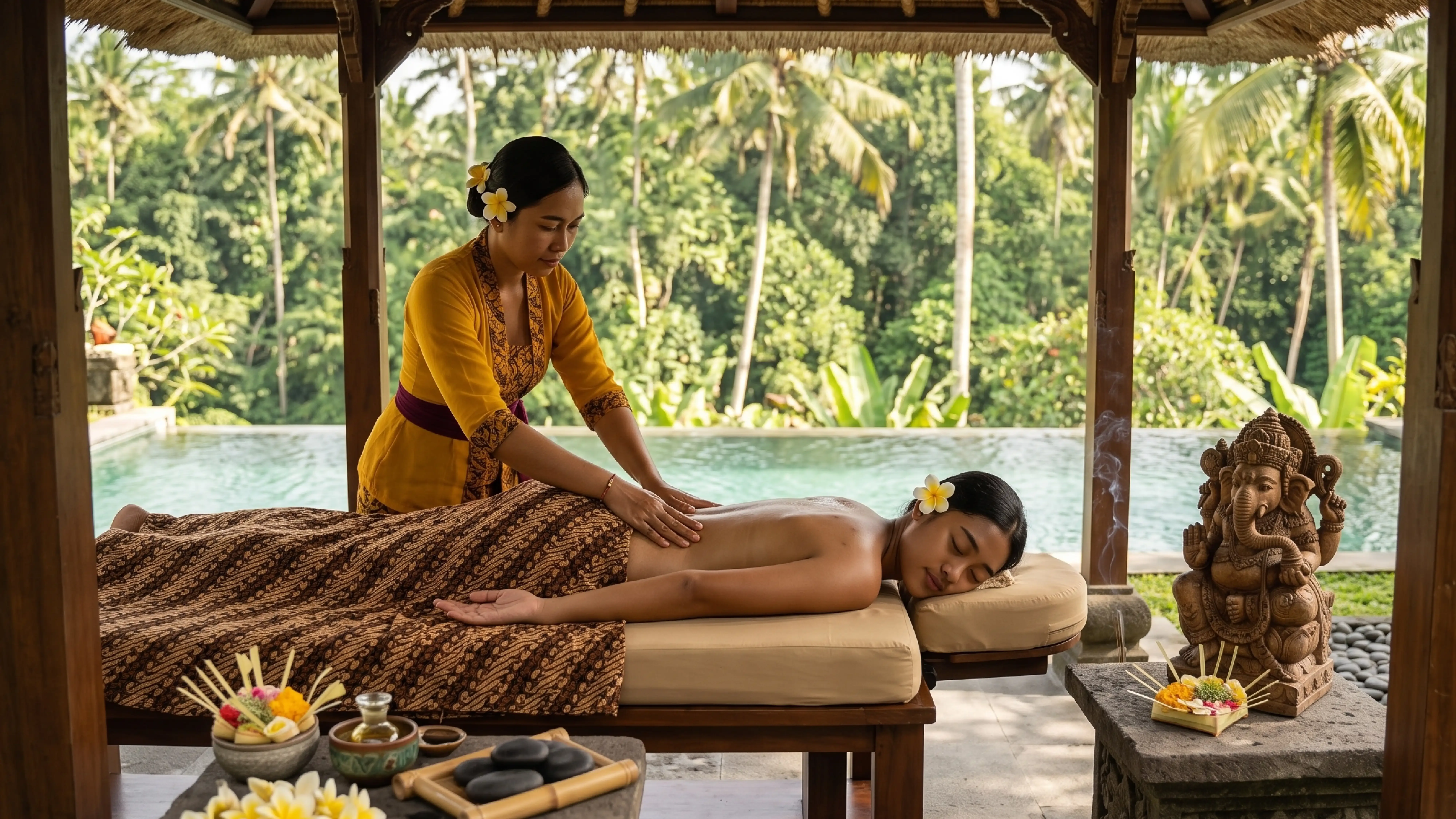 Balinese Spa Treatment Room