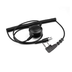 Raytalk QDC-I2W Curly Cable with inline PTT (GME & ICOM)