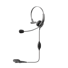 Raytalk RHS-0226-H3 Single Sided Light Weight Headset.  Inline PTT to Hytera HYT3