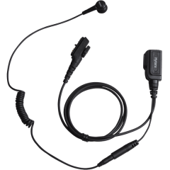 Hytera ESN12 Detachable Earbud with In-line PTT and Microphone