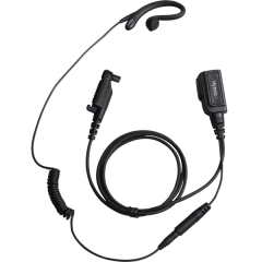 Hytera EHN21 C-Style Detachable Earpiece with In-line PTT and Microphone
