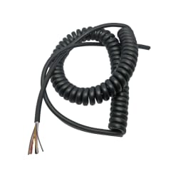 Raytalk DN-04 Unterminated Curly Cord 700mm