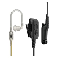 Motorola PMLN8083 2-Wire Surveillance Kit, Loud Audio, Black