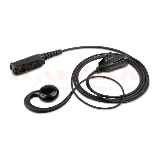 Raytalk EM-3327-M11 C-Shape Earpiece-Lapel with Motorola M11 Connector