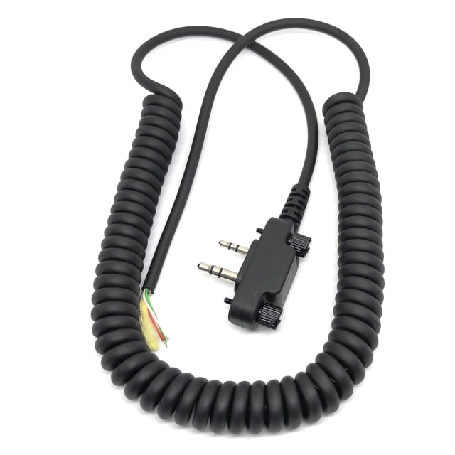 Raytalk ICOM QD-I3-UNTERM Unterminated Coiled Cable