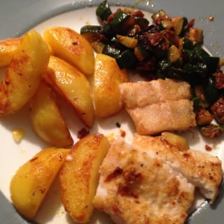Kross gebratenes Zanderfilet, Foto 1