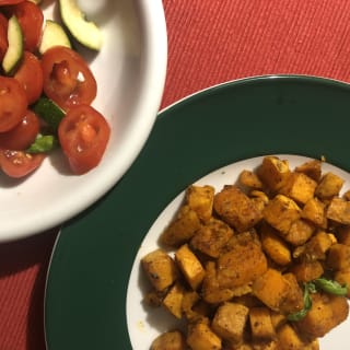 Ofen-Süßkartoffeln, Foto 1