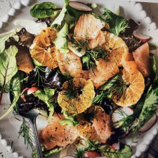 Orangen-Lachs-Salat, Foto 1