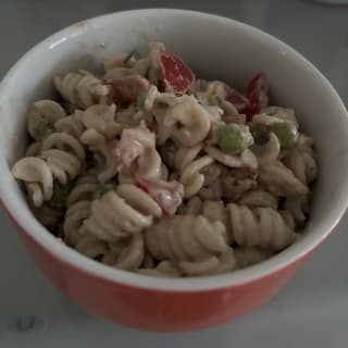 Nudelsalat mit Thunfisch-Mayonnaise, Foto 1