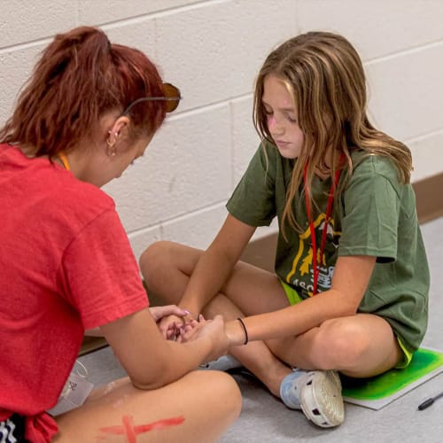Kids at WinShape Camp
