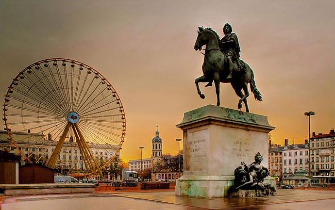 La place Bellecour