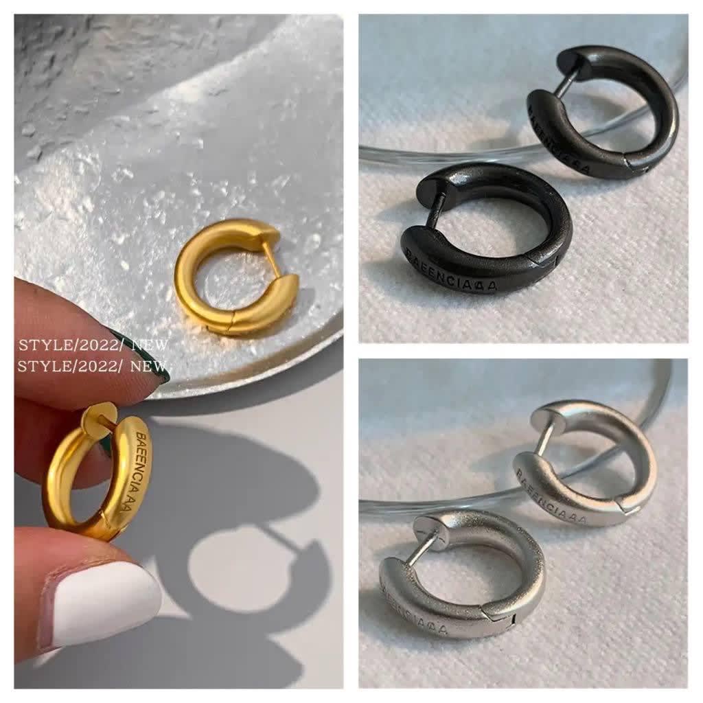 BAEENCIAAA hoop Earrings — Earrings — Rose Fashion