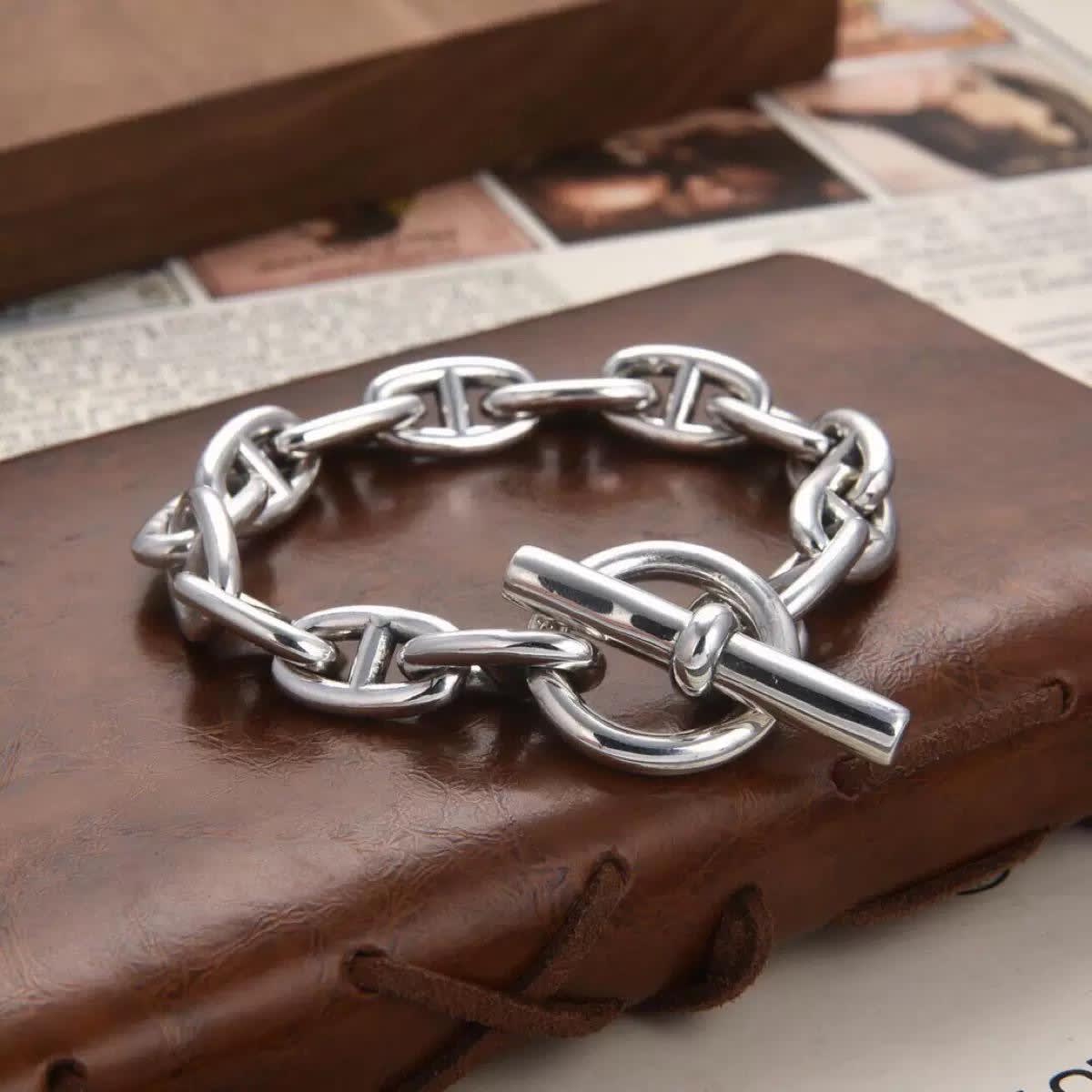 Marina Anchor Chain Bracelet — Bracelets — Rose Fashion