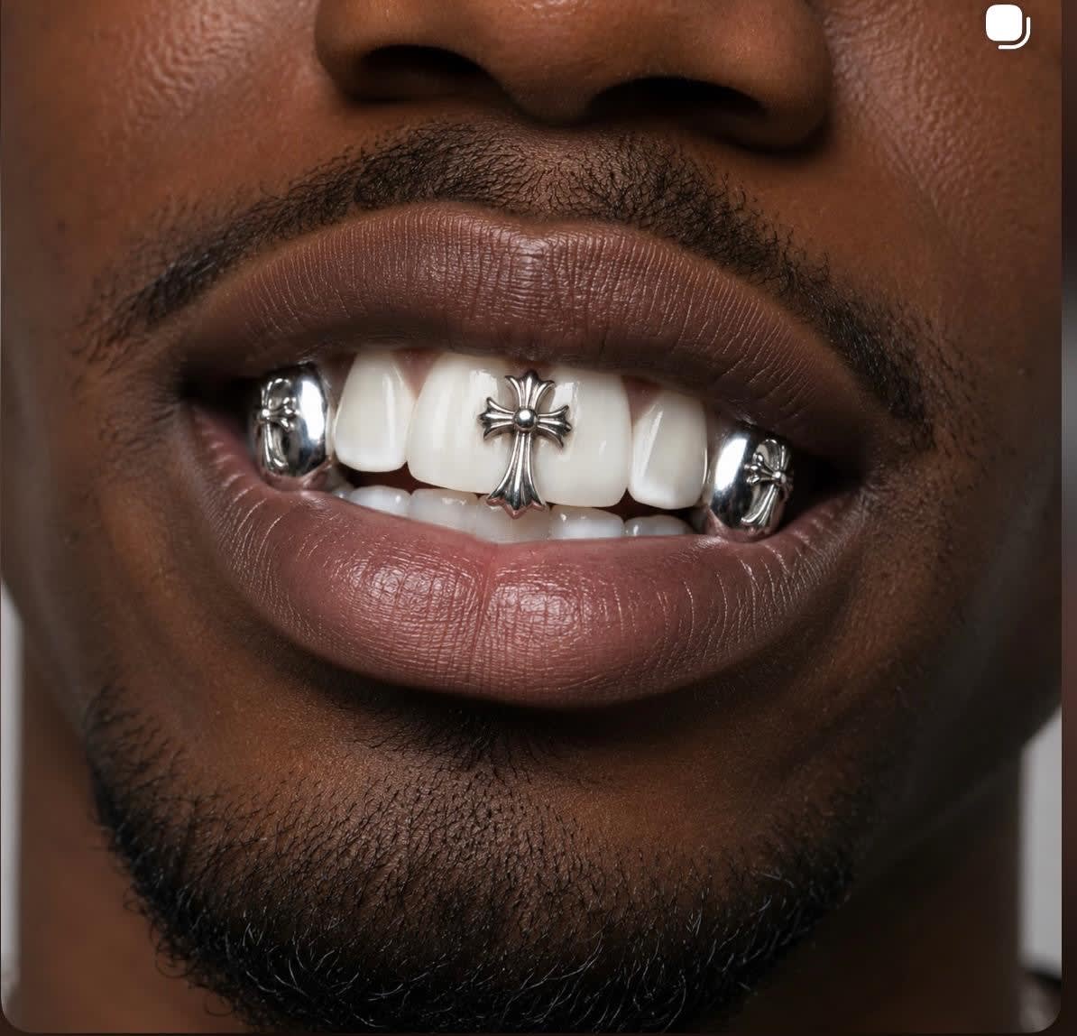 Chrome Heart Teeth Grillz — Accessories — Rose Fashion