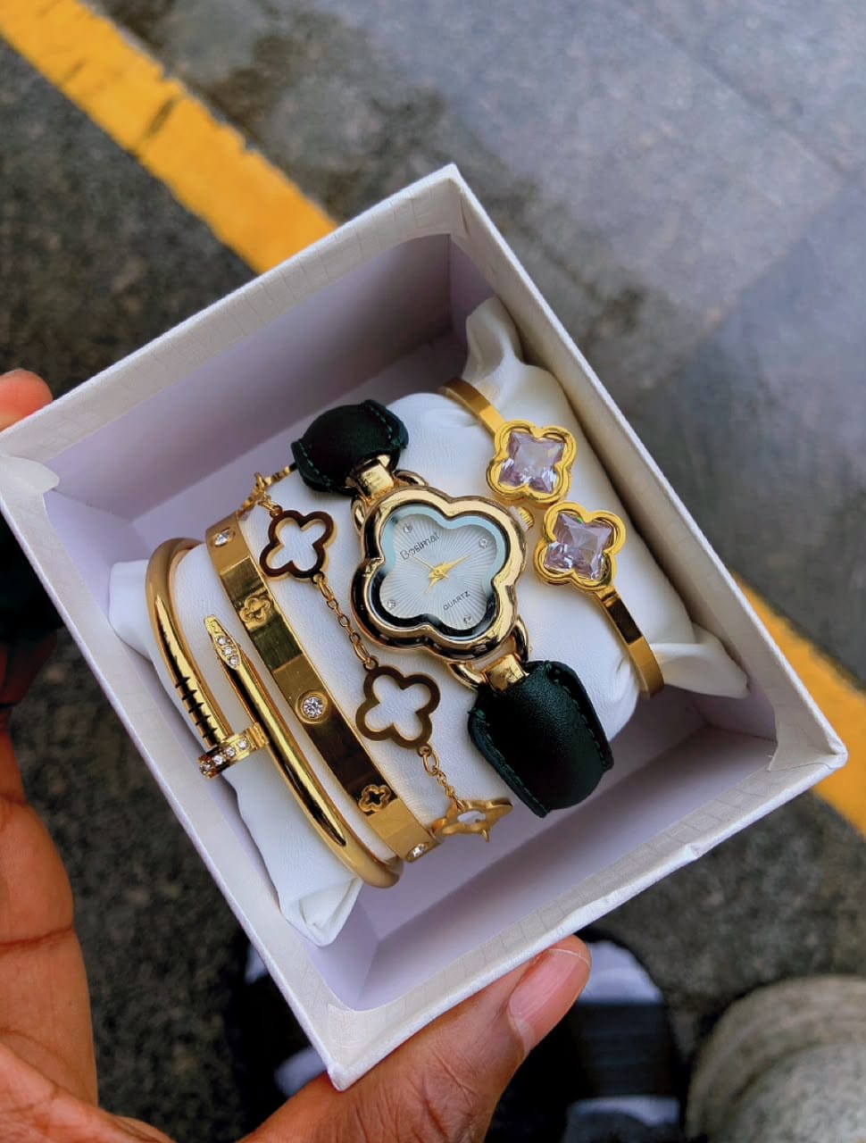 Beautiful Watch set 💐 — Accessories — Rose Fashion