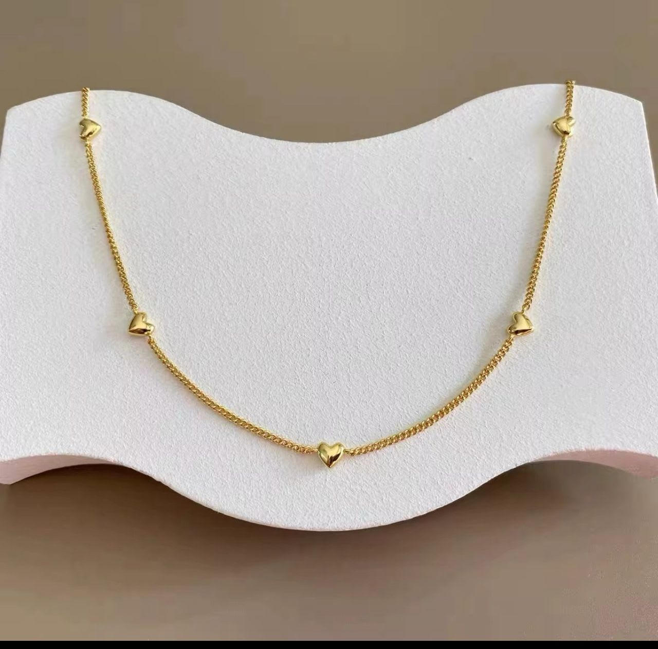 Gold titanium steel necklace ✨ — Neckpieces — Rose Fashion