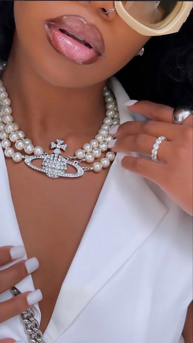 Statement layered pearl necklace ✨ — Neckpieces — Rose Fashion (photo 2)