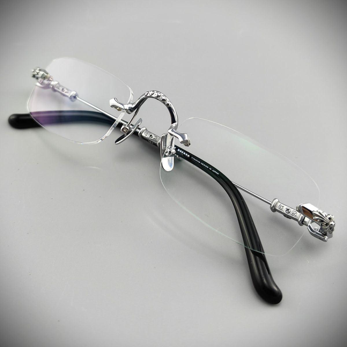 Designer Chrome Heart Glasses — Glasses — Rose Fashion (photo 2)