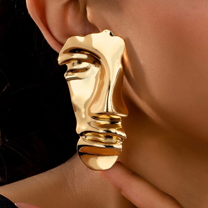 Face~themed statement Earrings ✨ — Earrings — Rose Fashion