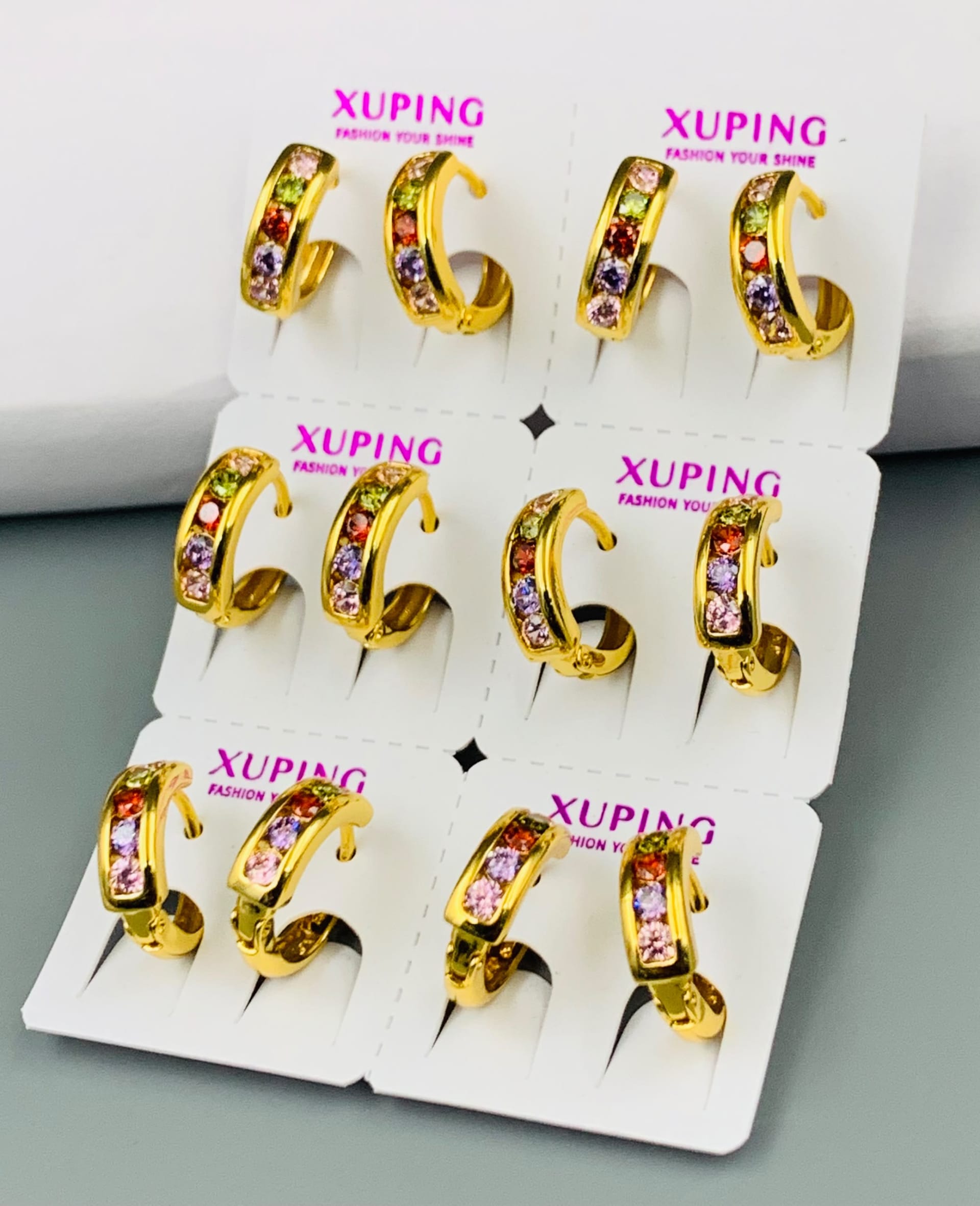 Fancy Gold earrings — Earrings — Rose Fashion