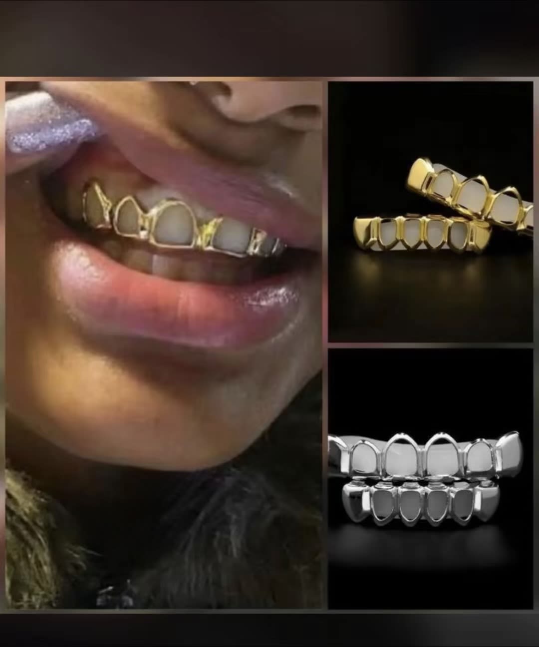 Open space teeth grillz — Accessories — Rose Fashion (photo 2)