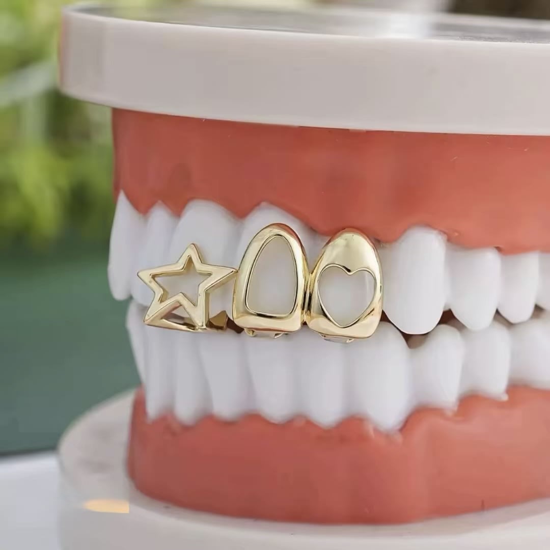 3in1 star ⭐️ grillz — Accessories — Rose Fashion