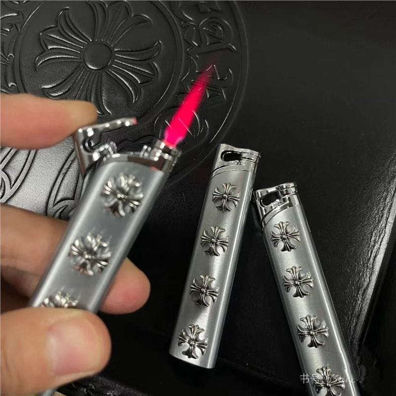 Chrome heart lighter — Accessories — Rose Fashion
