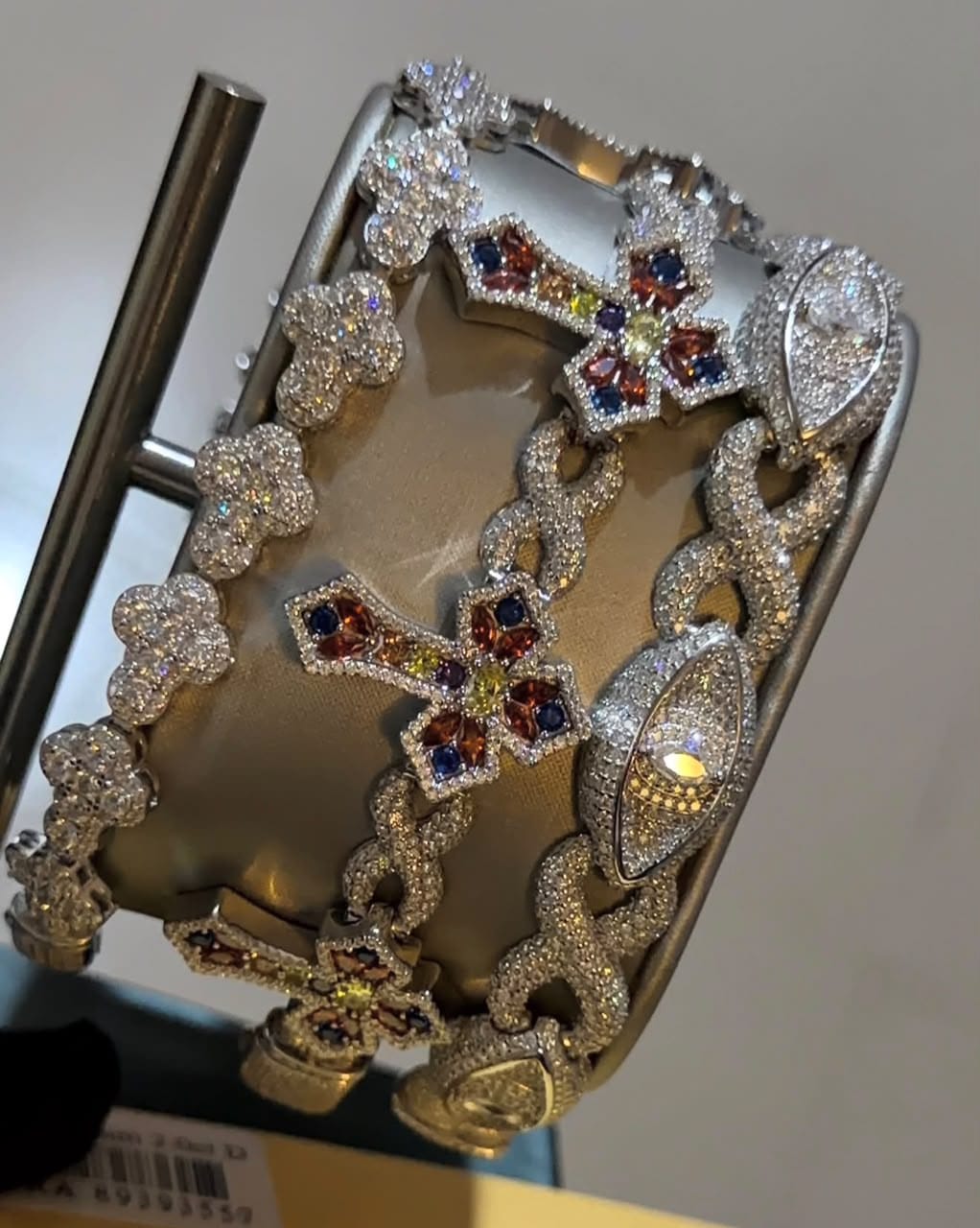 Original VVS Moissanite Ice Bracelet set π β Diamonds π β Rose Fashion
