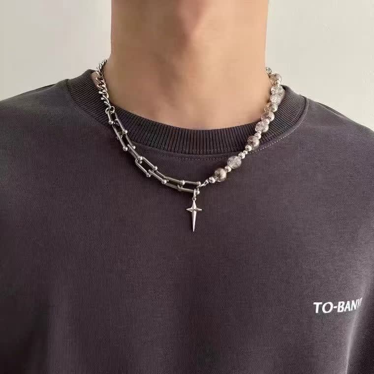 Unisex trendy vintage necklace — Neckpieces — Rose Fashion