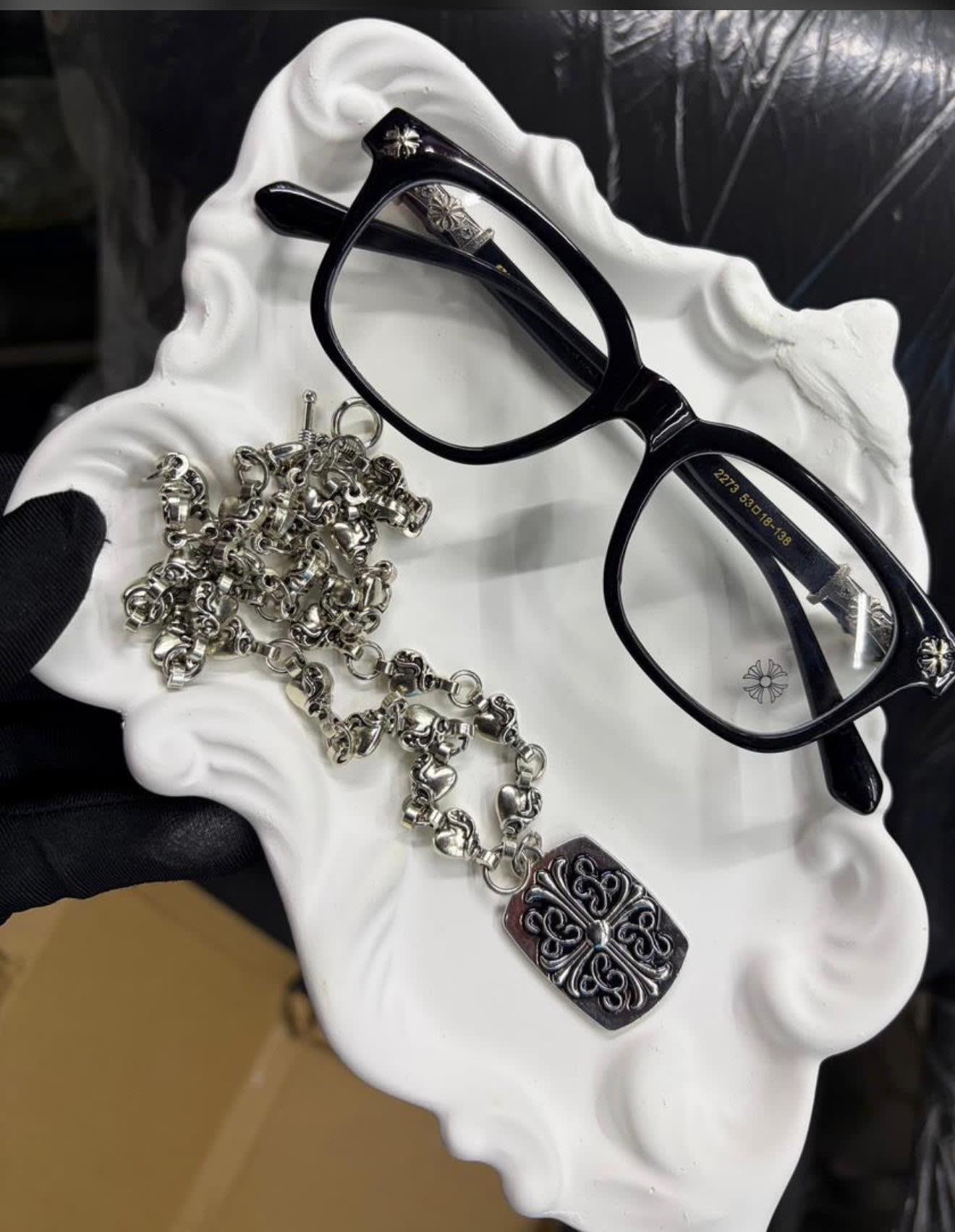 Unisex chrome combo set — Accessories — Rose Fashion