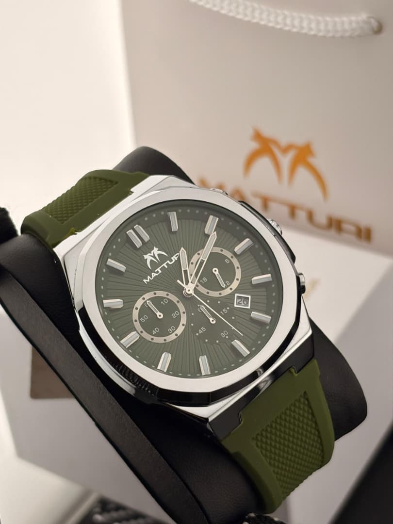 ORIGINAL MATTURI RUBBER WRISTWATCH ⌚️ — Watches — Rose Fashion