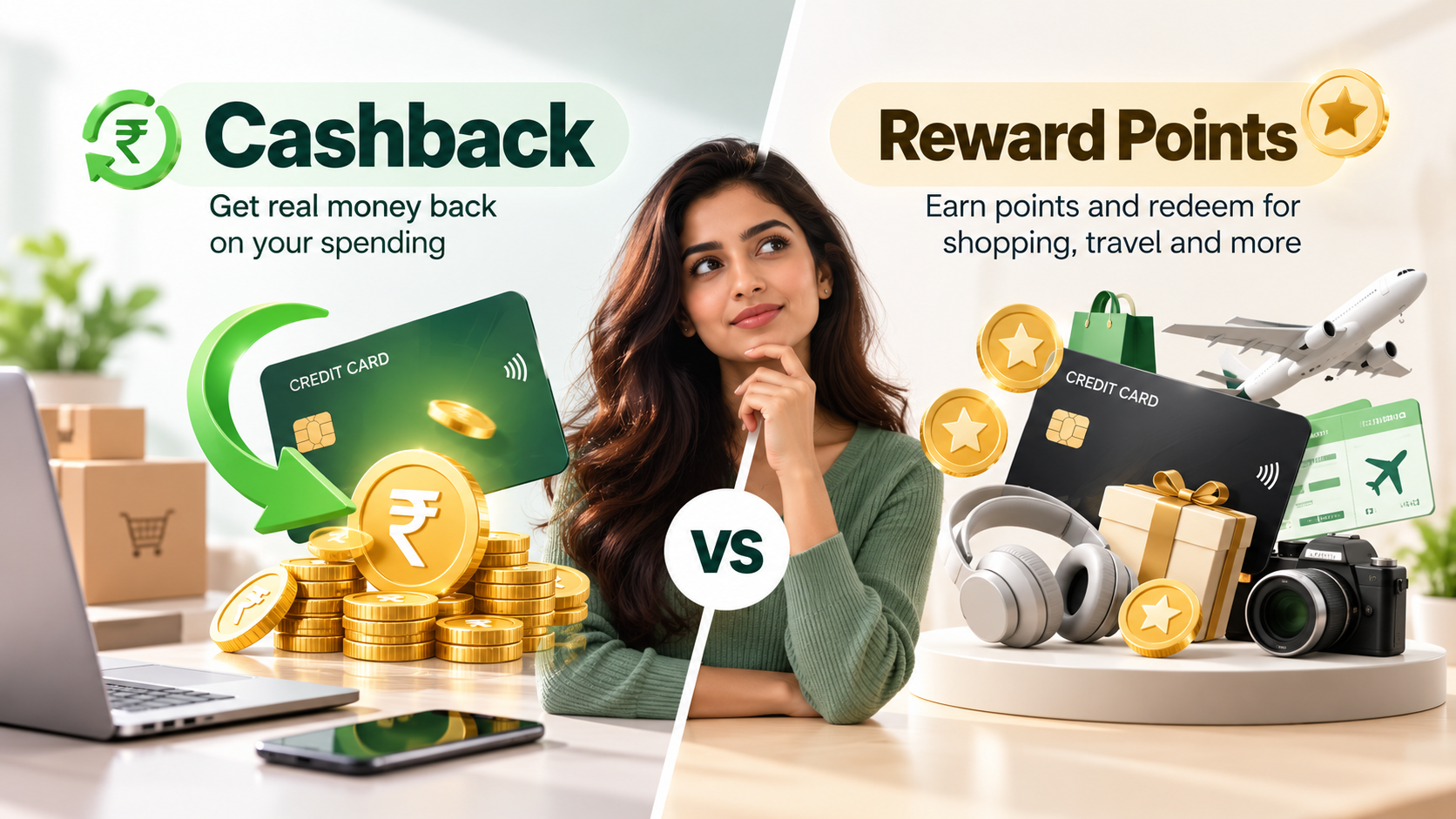 Cashback vs Reward Points on Credit Cards in India (2026)