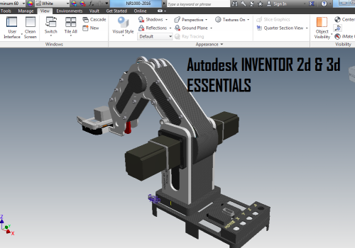 Autodesk INVENTOR -2d & 3d ESSENTIALS