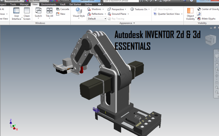 Autodesk INVENTOR -2d & 3d ESSENTIALS