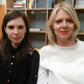 Christina Bergman i Irma Karčić