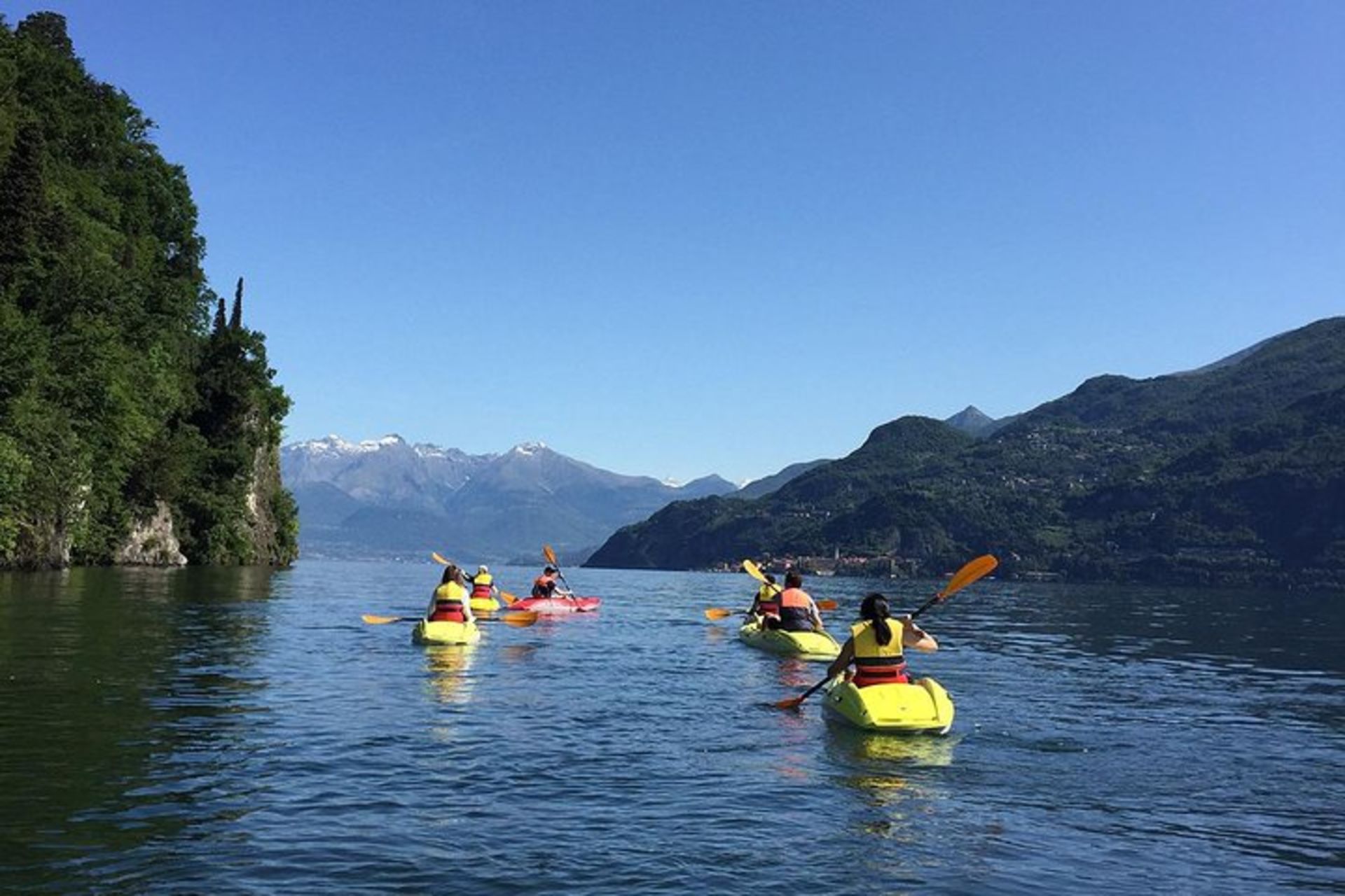 lake como kayak tour from bellagio