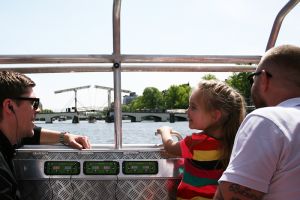 Semi-open Boat Cruise through Amsterdam